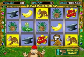 Crazy Monkey Mobile  -  Igrosoft